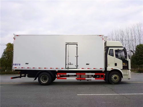 解放j6l精英版高顶双卧冷藏车 国六 肉钩蔬菜冷藏运输车